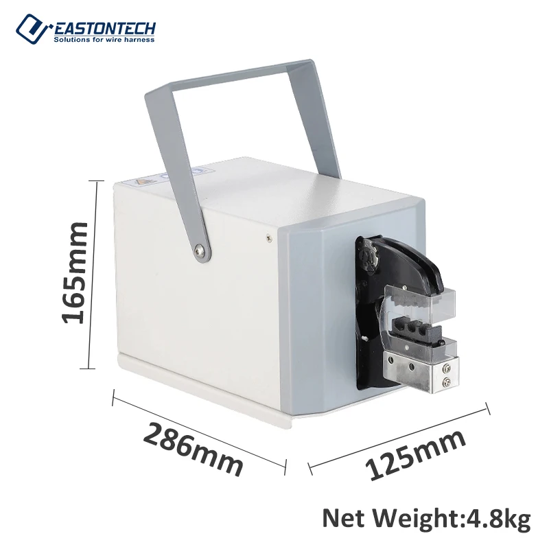 Decho 1.8T Multi-Function Pneumatic Cable Terminal Crimping Machine  FEK-06M Interchangeable Crimping Dies For Selection