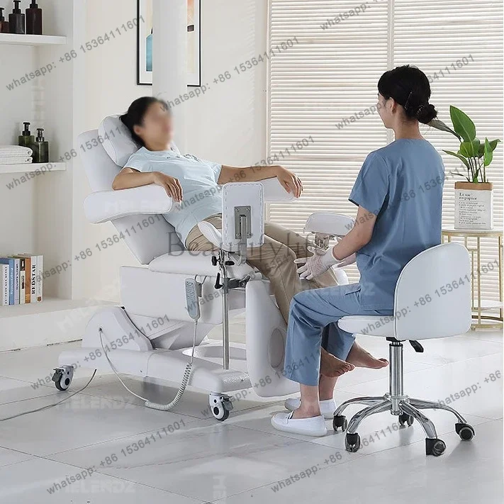 yj58 Private gynecological examination and beauty salon special bed beauty massage multi-functional electric beauty bed
