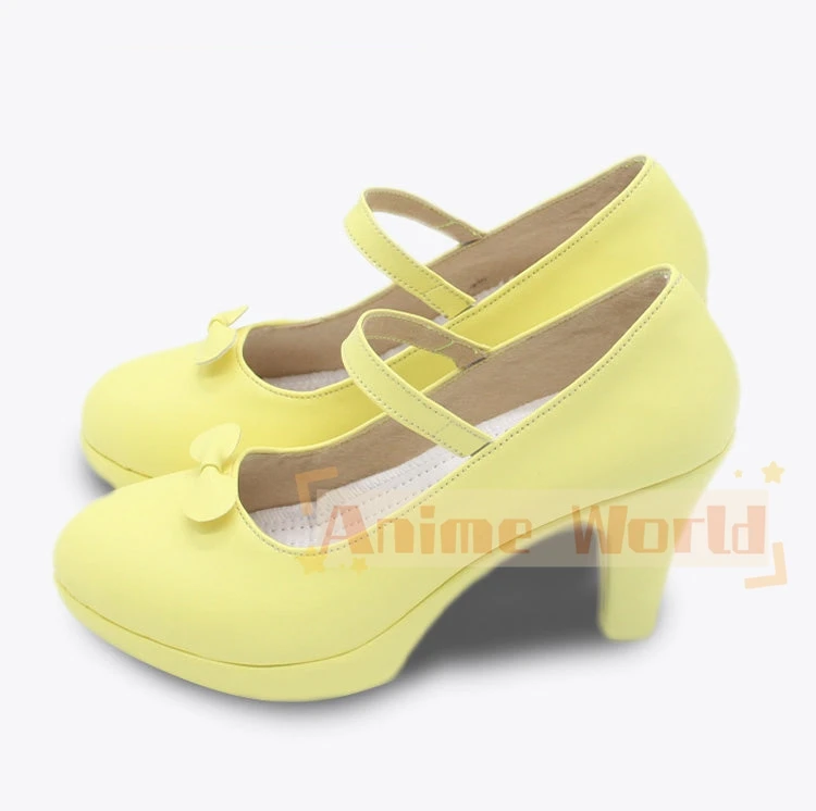 Indistruttibile Streamer sovraccarico mgkawaiangel-Chan KAngel Maid Dress Cosplay Shoes stivali di carnevale di Halloween su misura