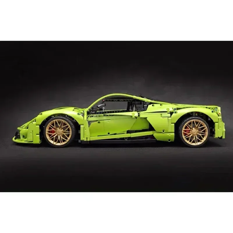 

MOC-112844 Зеленый Новый F5Супермаргон Сборка Строительные Блоки 8:1 Модель Высокой Дискотеки Сращивание 2000+ ДеталиДетский День Рождения ИгрушкаПодарок