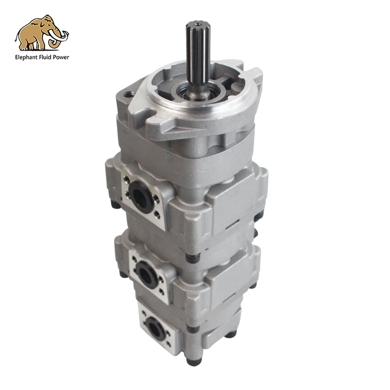 Excavator KOMASTU triple pilot pump for hydraulic spare parts