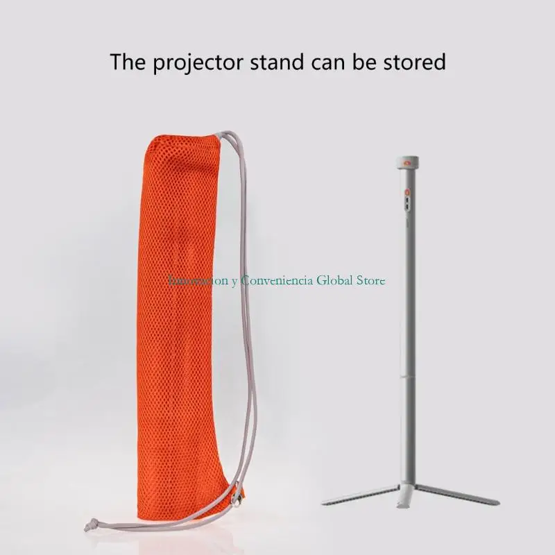 Travel Projector Stand Bag Secure Drawstring Diseño cerrado para jugar 6/5 Accesorios cables Almacenamiento D2RC