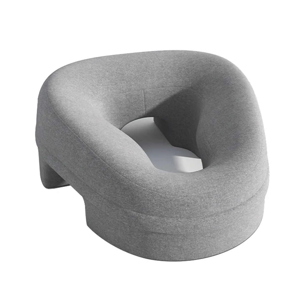 

ABJS Memory Foam Breathable Head-Pillow Ergonomics Lying Down Pillow Rest Support Pillow Body Massage Face Rest Pillow A
