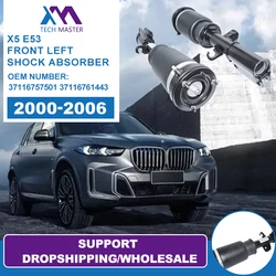 X5 E53 Front Left Right Air Shock Absorber 37116757501 37116761443 37116757502 37116761444 18 Month Warranty 2000-2006