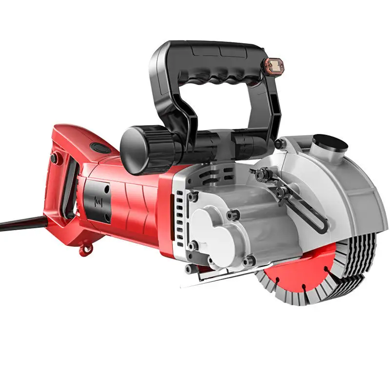 7780W Electric Wall Chaser Machine Woodrete Wall Chaser Slotting Wall Cutter for Concrete and Stone Cutting