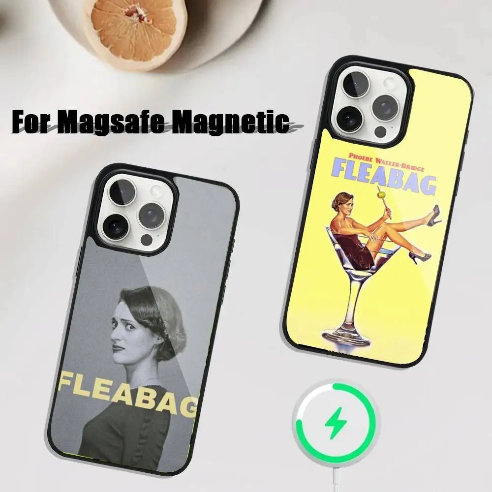 

Tv F-Fleabag Phone Case For iPhone 16,15,14,13,12,11,Plus,Pro,Max Mini Magsafe Magnetic Wireless Charging