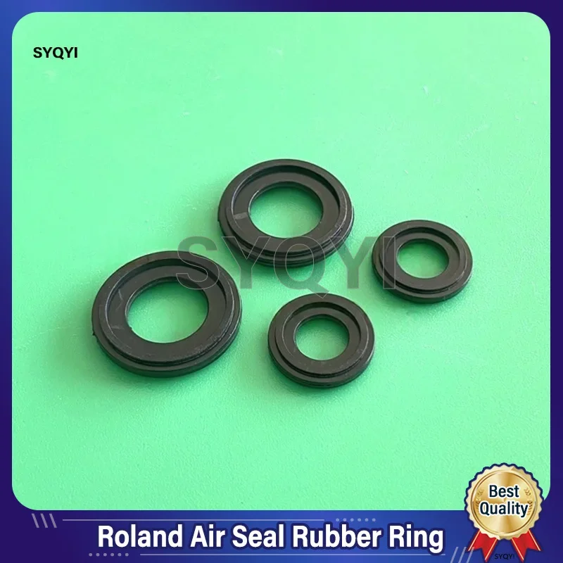 Roland Press Parts R700 Impression Cylinder Solenoid Valve Sealing Ring, Air Seal Rubber Ring, Air Valve Sealing Ring