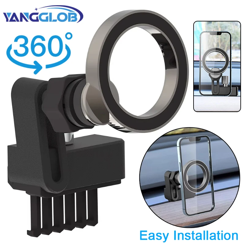 

Держатель для мобильного телефона, универсальная подставка для смартфона, поддержка вращения на 360 градусов, быстрый доступ для Tesla Model 3 Model Y