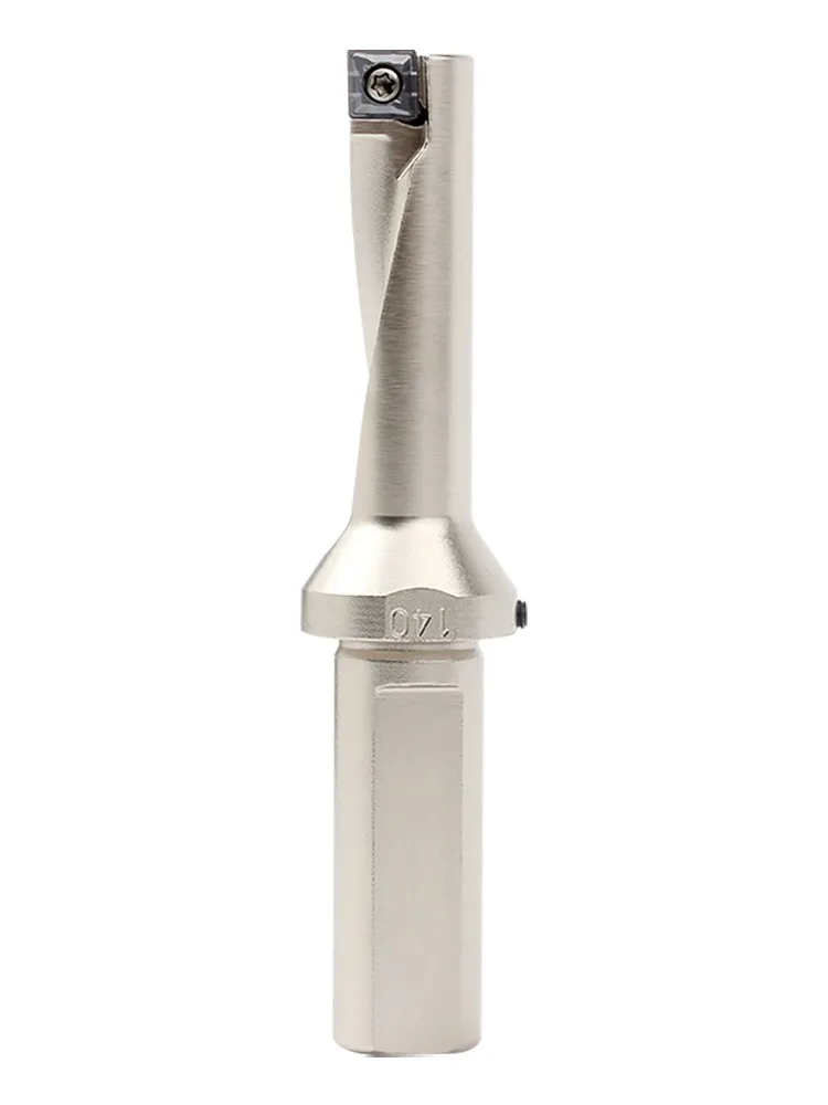 Single blade U drilling SF type fast drill deep hole water jet multi-function violent drilling QCMT04 drilling and boring one to