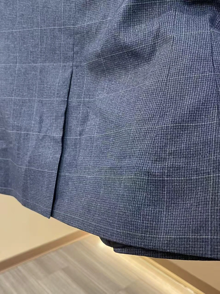 

Slim Fit Men's Suit Jaet Faionable Busin Casual Long Sve Stand Length Youth Spring Summer Autumn Single Breasted