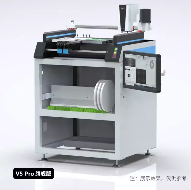 

Полностью автоматический установщик компонентов SMT с тремя системами визуализации для сборки светодиодов