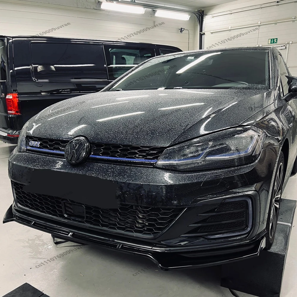 

Для Volkswagen Golf 7 7.5 MK7 MK7.5 GTI GTD R R-Line 2012-2020: передний бампер, сплиттер, накладка-спойлер, нижняя защита, дефлектор воздухозаборника