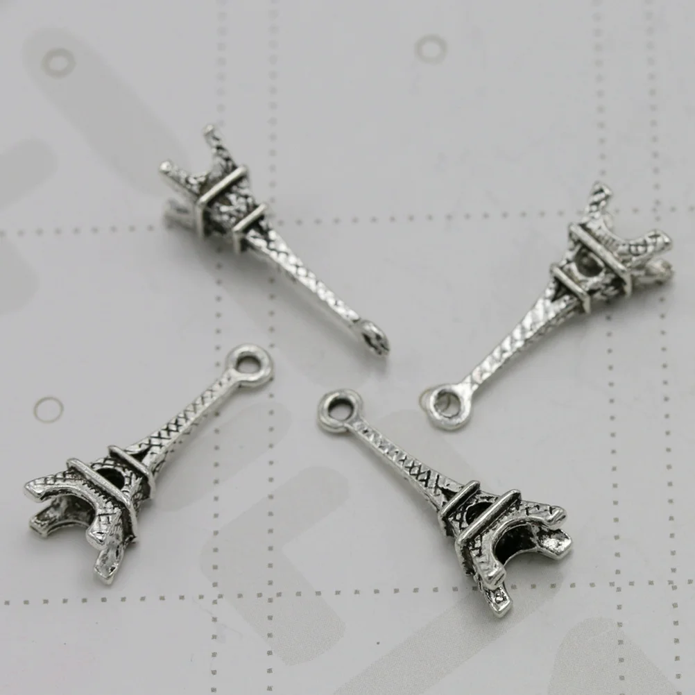 

50Pcs Alloy Pendant Charms Unique Shape Durable for Necklace Bracelet DIY Jewelry Making Set Alloy Pendant Charm