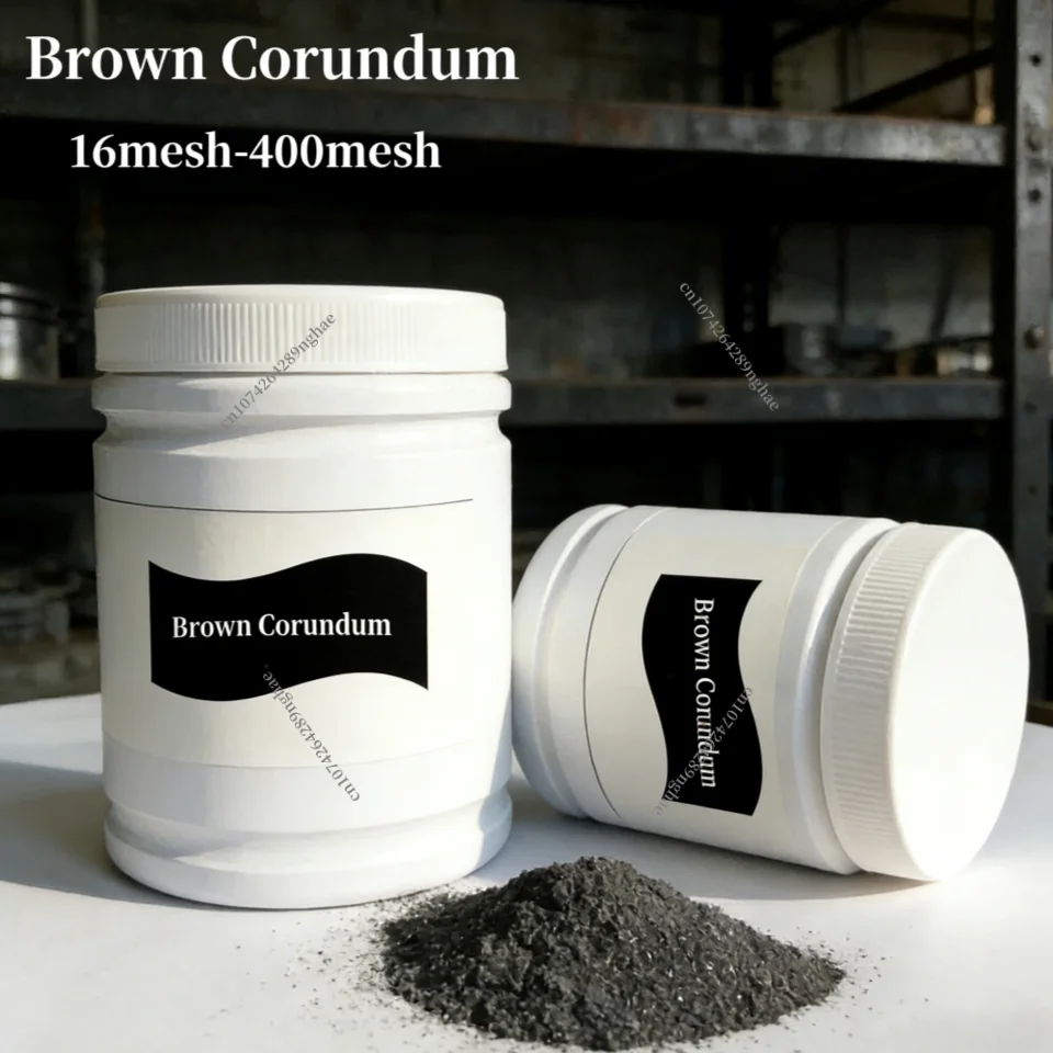 

Коричневый корундовый полировальный камень для удаления ржавчины и зачистки, абразив для вибрационной шлифовальной машины