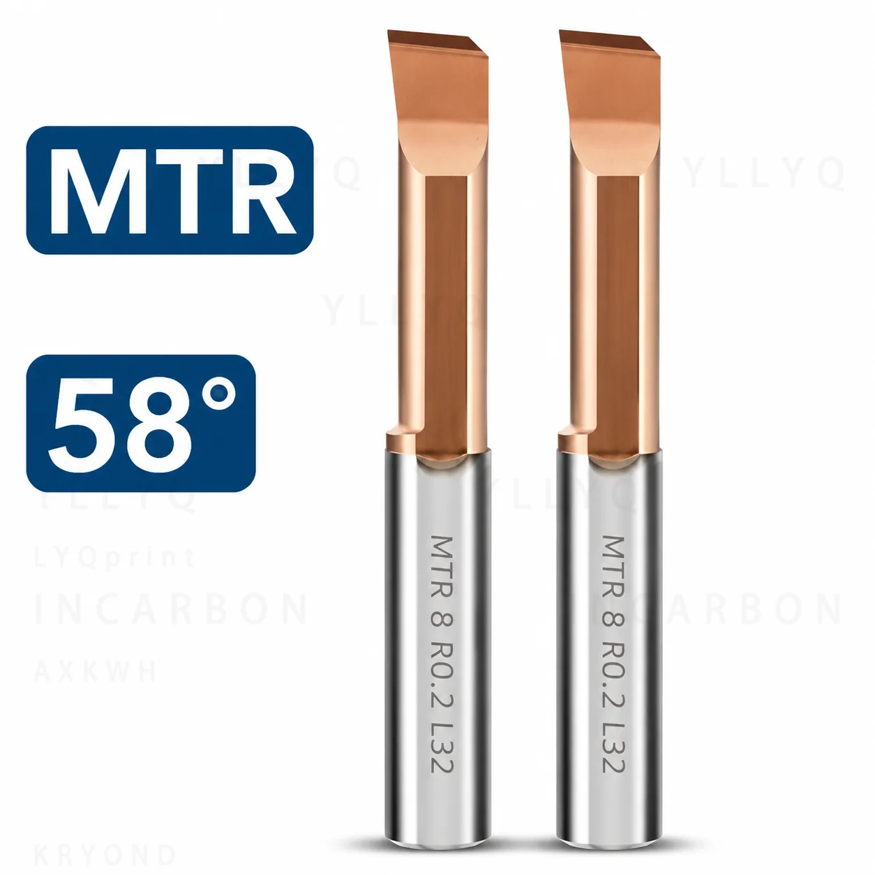MTR 0.8-12 Miniature Boring Cutter Integral Carbide Internal Boring Tool Anti Vibration CNC Lathe Turning Bar