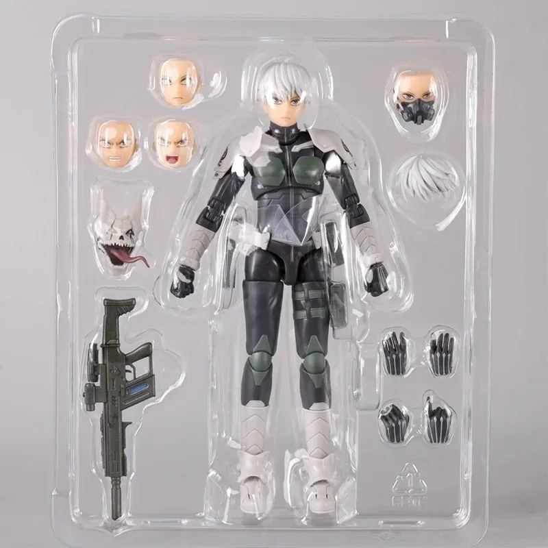 【متوفر】بانداي حقيقية SHF KAIJU NO.8 رينو إيتشيكاوا أنيمي عمل الشكل تحصيل المفاصل المنقولة لعبة مجسمة هدية الأطفال #2