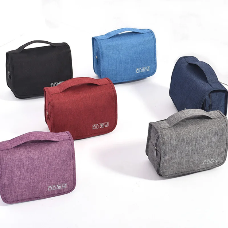 

ASDS-Portable Cosmetic Bag Large-Capacity Simple Multi-Function Storage Bag Outdoor Travel Hook Wash Bag