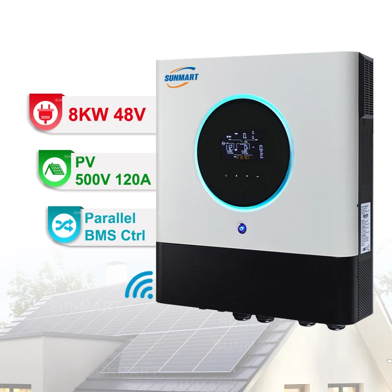 

Selling wholesale price 48V 8000W hybrid solar inverter 8KW