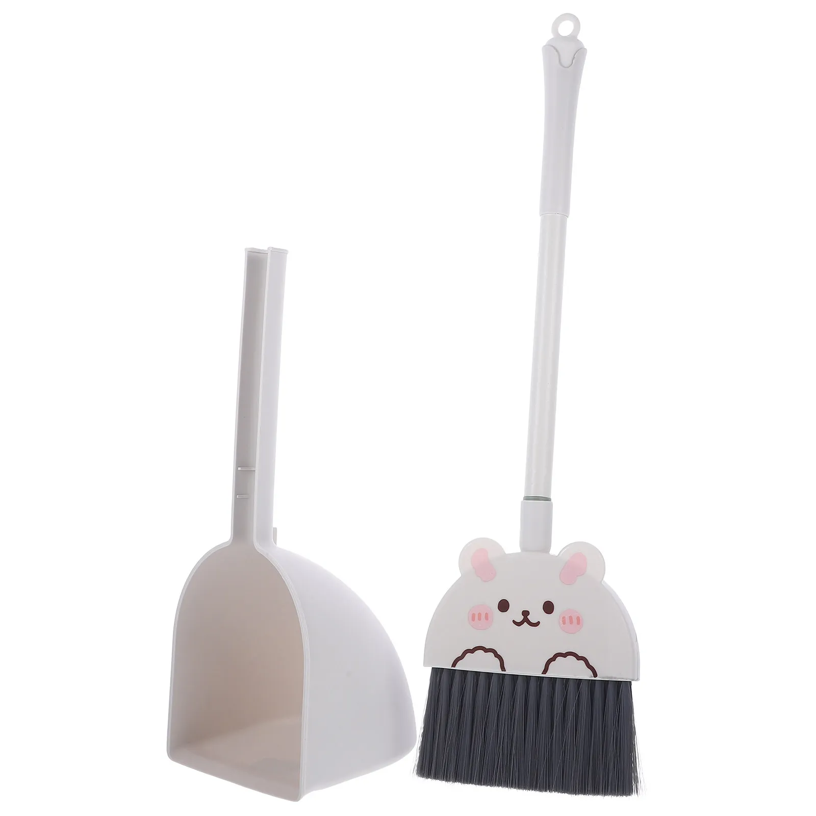 Broom and Dustpan Set for Kids – Wide Broom Head, Large Dust Tray, Early Learning Cleaning Tool