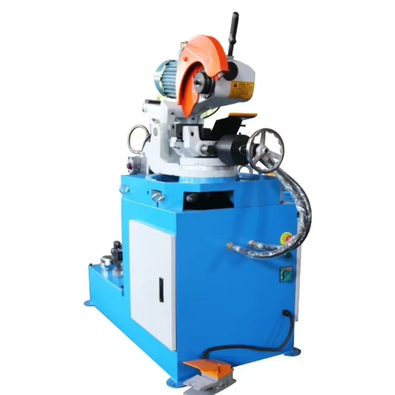 

Hotsale Semi-Automatic Pneumatic Pipe Cutting Machine MC-275B Steel Pipe Cold Cutter