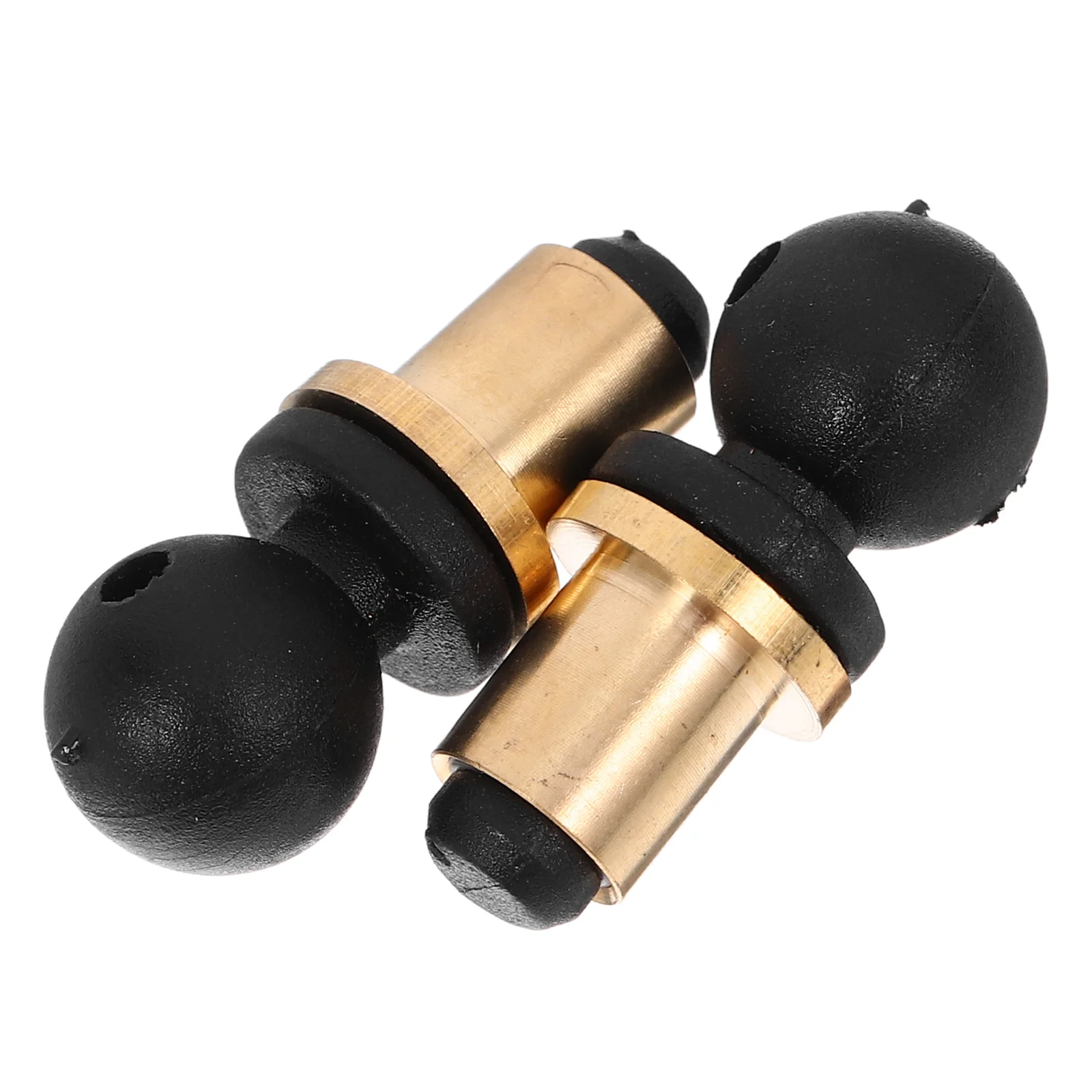 2 Pcs Gourd Stopper Flask Bottle Sealer Keeps Golden Chinese Stoppers Water Accessories