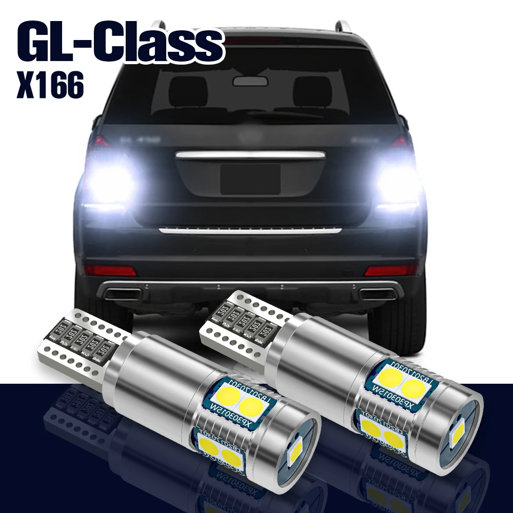 

Reverse Light 2x LED Bulb Backup Lamp For Mercedes Benz GL Class X166 Accessories 2012 2013 2014 2015