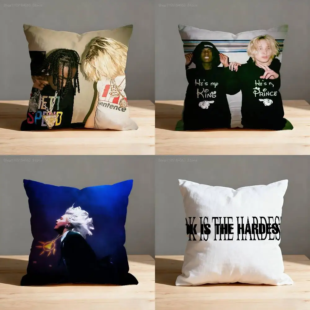 

N-Nettspend Pillow Case For Sofa Decor Car Office Room Printing Cushion Cover Decorations and Protector