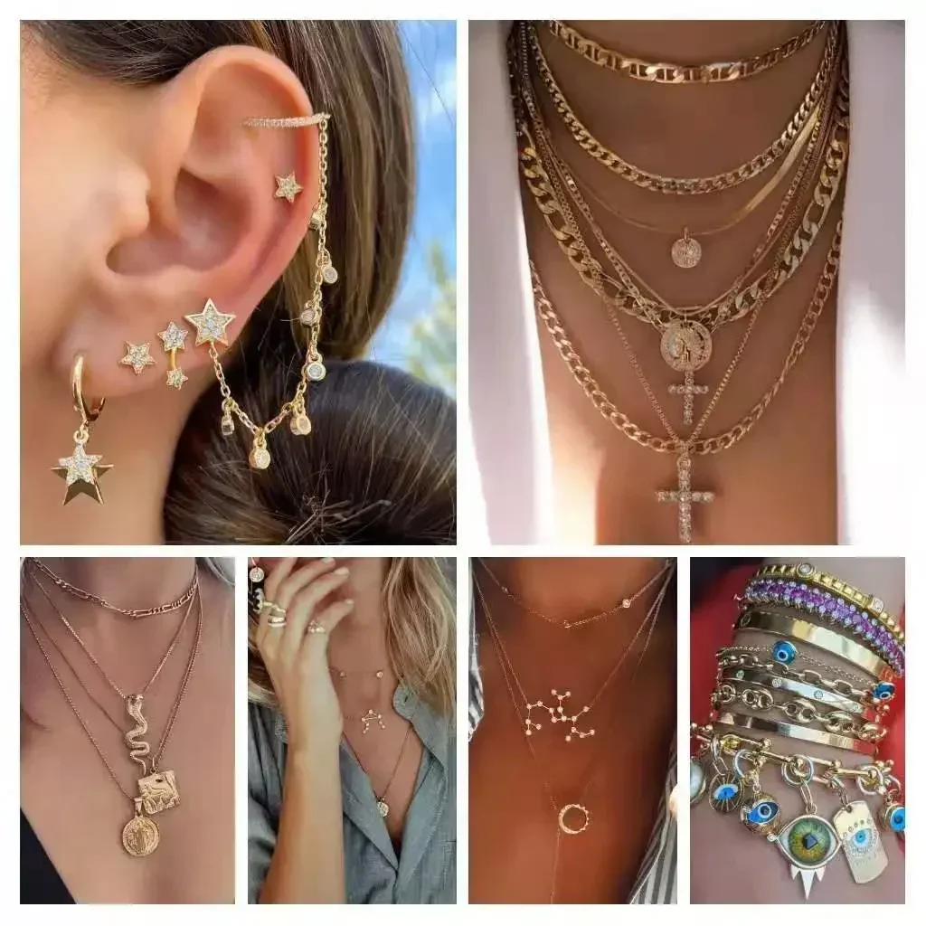 Bohemian Candy Chili Chrams for Jewelry Making Cute Mouth Gold Color Dangle Diy Earring Bracelet Necklace Dijes Halloween Charms