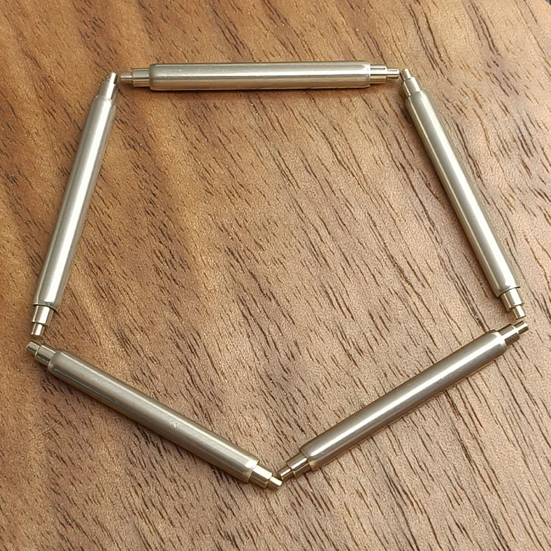 2/4/10 Uds. De barras de resorte de correa SKX007 de 2,5mm de diámetro, 20mm, 22mm, punta de pasadores de enlace de banda de 1,0mm, apto para SKX007 Tuna 6105, pieza de reloj de buceo para hombres