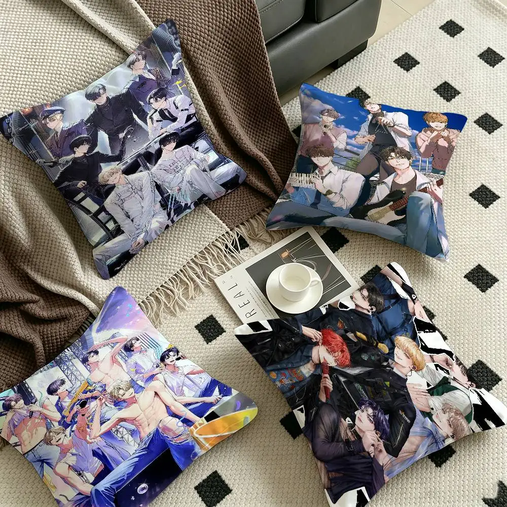 Korean Manhwa Debut Or Die Personalized Pillow Dust Cover Bedroom Kids Party Decoration Pillowcase Birthday Children Gift