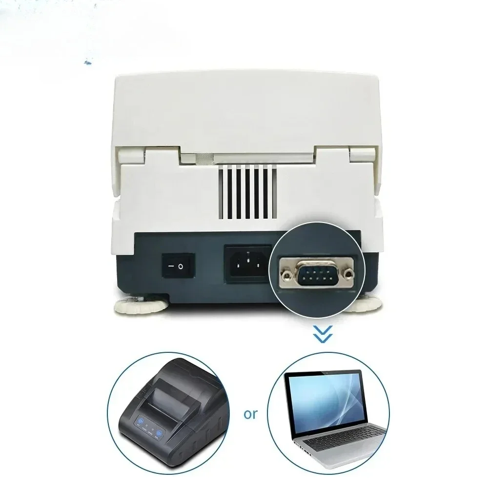 

New 2025 0.005g 0.05% 110g Moisture Analyzer with Touch Screen High Precision Industrial Humidity Tester for Lab And Factory