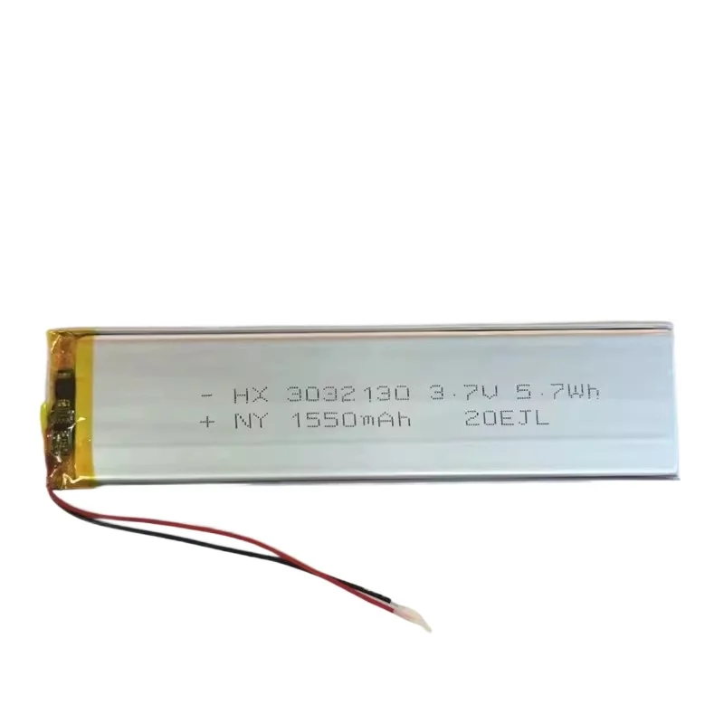 100% New  3032130 High Quality Battery 3.7V 1550mAh For Keychron K3 keyboard cells LED lights Bluetooth keyboard Car recorder