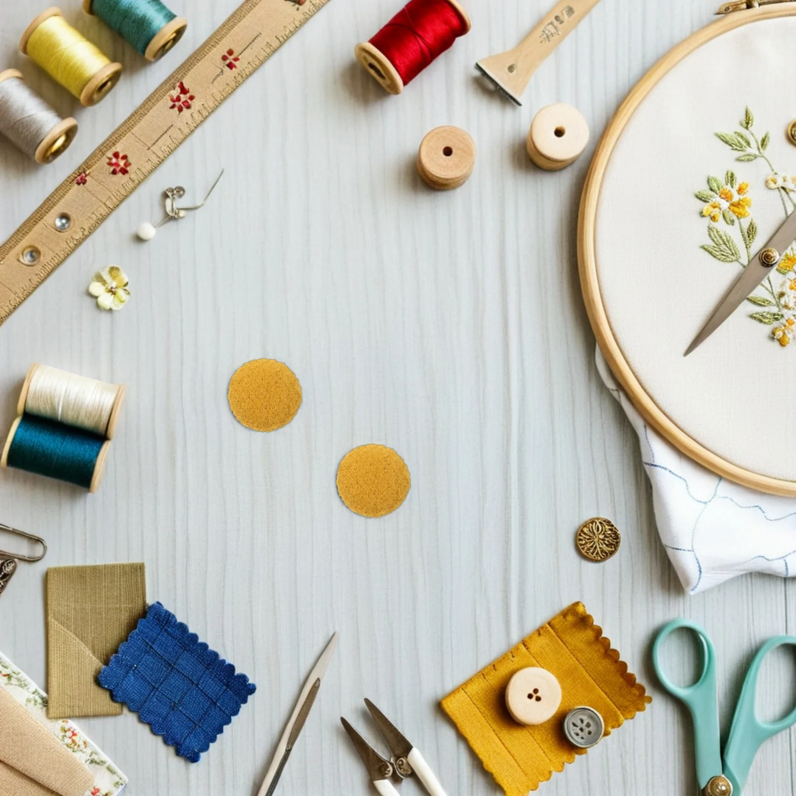 

50pcs Woolen Coat Buttons: Round Fabric Covered Metal Buttons For Coats Suits Sweaters Sewing Repair Replacement Fasteners