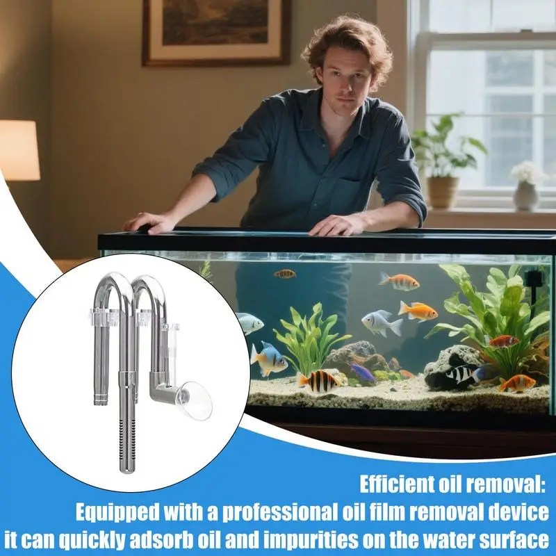 

Aquarium Oil Skimmer Pipe Aquarium Inlet And Outlet Pipe Stainless Steel Water Tube Fittings Inflow Outflow Supplies For