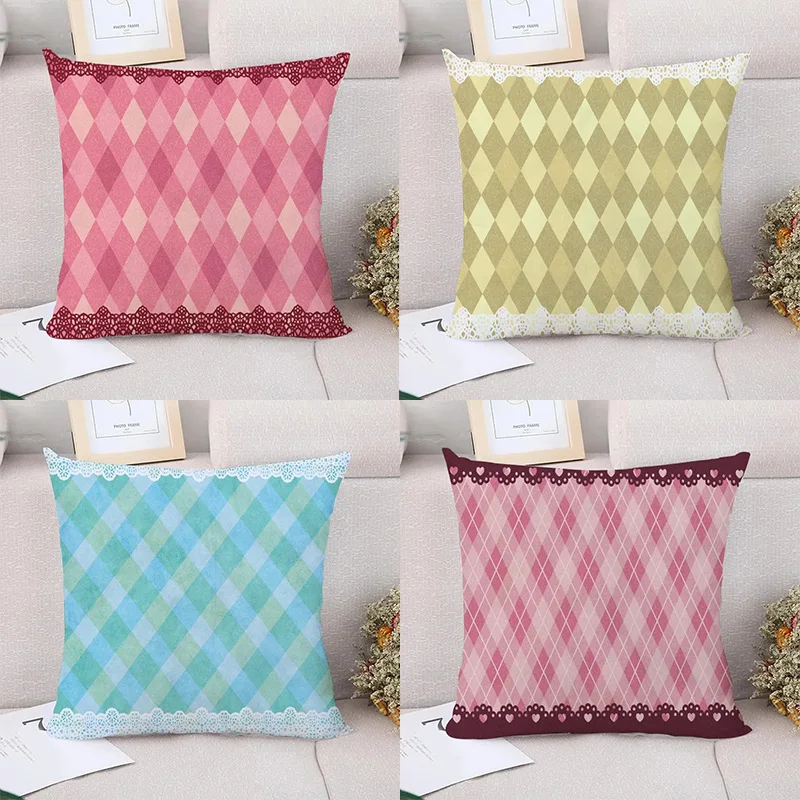 

Simple Pattern Decorative Pillowcase Home Decor Cushion Pillowcase Bedding