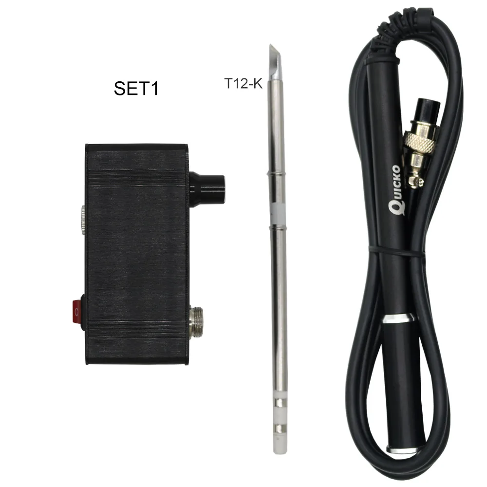 T12-942 M8 handle OLED MINI soldering station Digital electronic welding iron DC Version Portable without power supply QUICKO