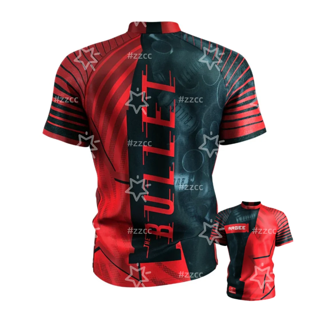 Stephen Bunting Playing Shirt Darts competition jersey darts T-shirt Sports Dry Quickly Men's T-Shirt Children's Clothing Tee