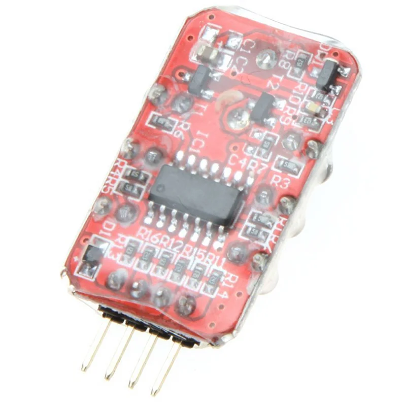 4X Forte Hailer Lipo Batteria Tensione Allarme Display Controllore 2-3S Display A LED Per RC Elicottero Quadcopter Auto Battery-A74Z