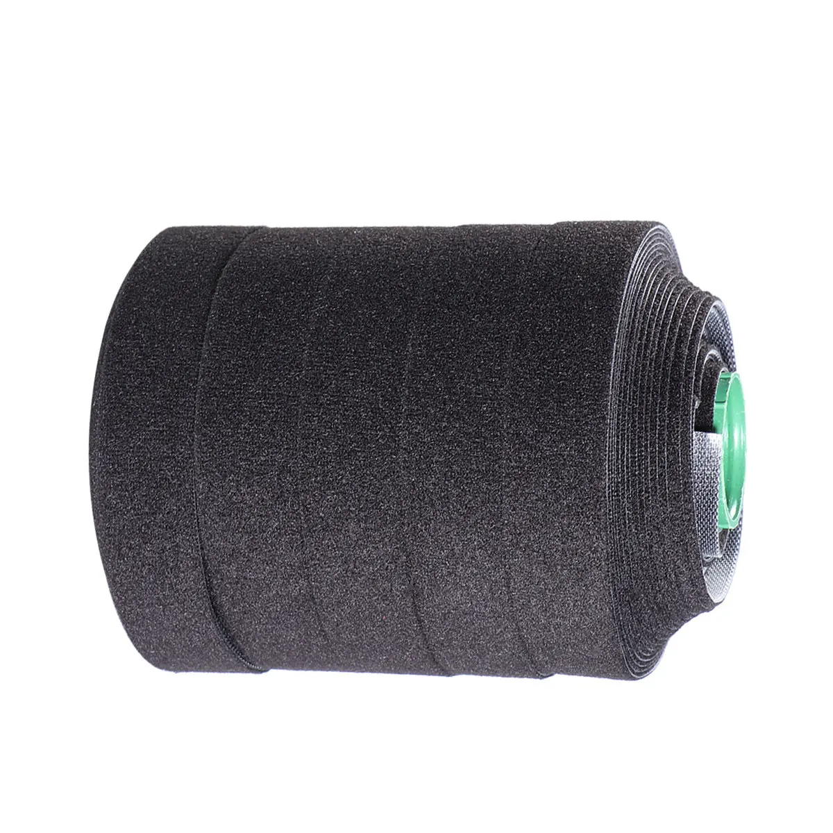 Hook and Loop Fasteners Straps Reusable Nylon Fastening Ties for Plants Flowers Twig Organizer Cable Management Black