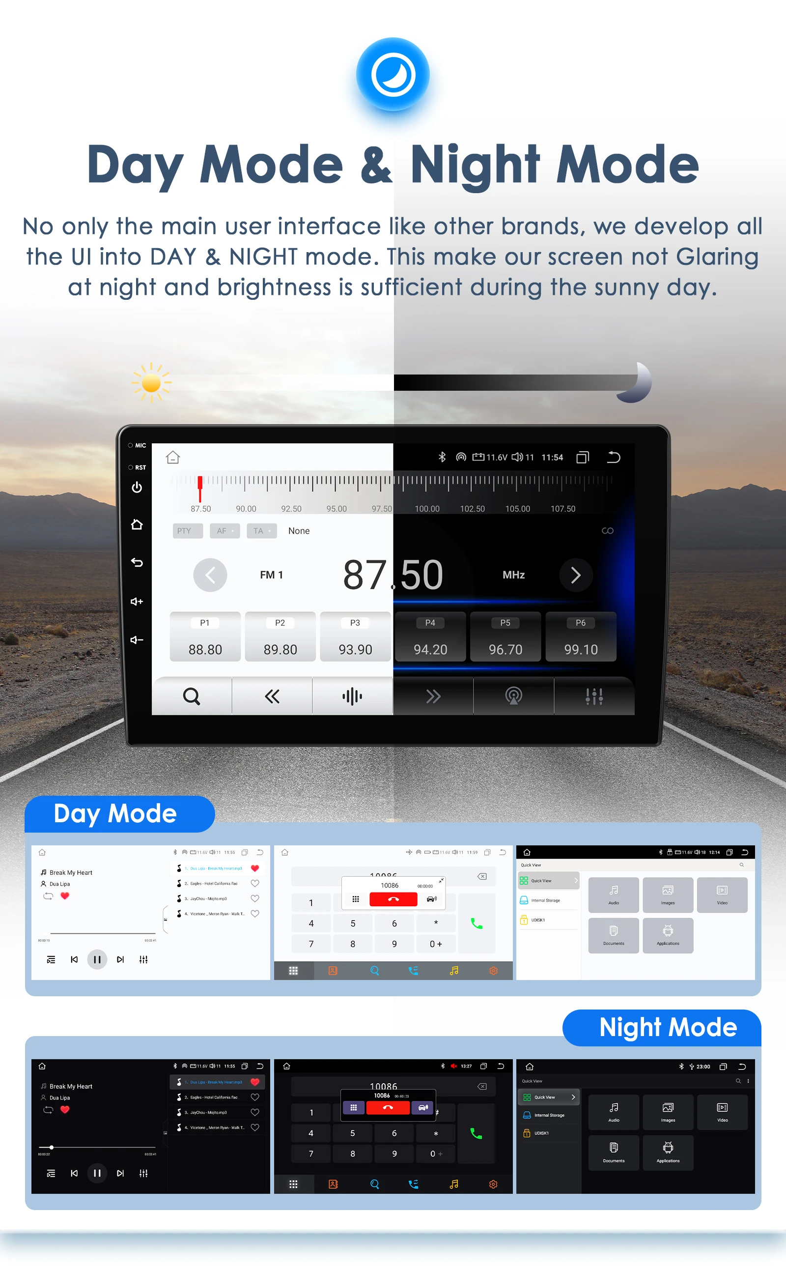9 "Android 13 Auto radio GPS Stereo Für Ford Focus EXI ZU 2004-2011 Multimedia-player 4G Autoradio DSP Carplay 2din SWC Kopf Einheit – Detail 5