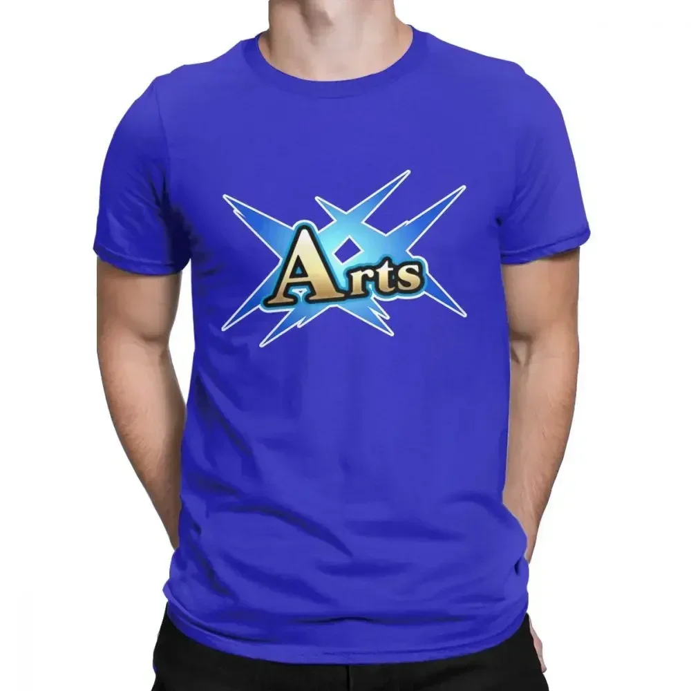 Tee Shirt Arts Extra Attack Retro Cotton Clothes Streetwear Men's T-shirt Anime Fate Grand Order Saber Quick Star Buster FGO new