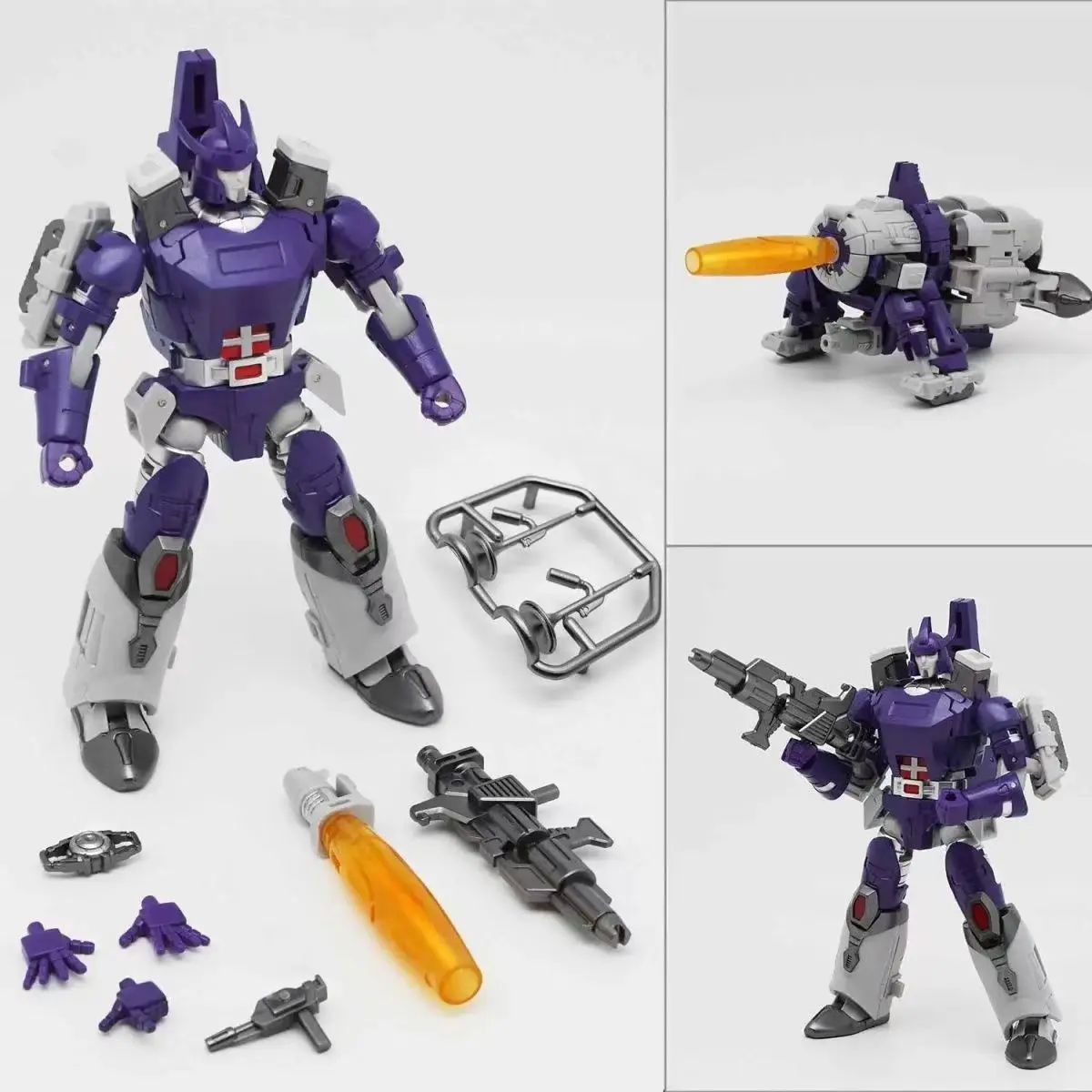 Transformation 8811 KD-02 KD02 Galvatron Megotran Animation Small Scale G1 Super Movable Pocket War Action Figure Robot Toys