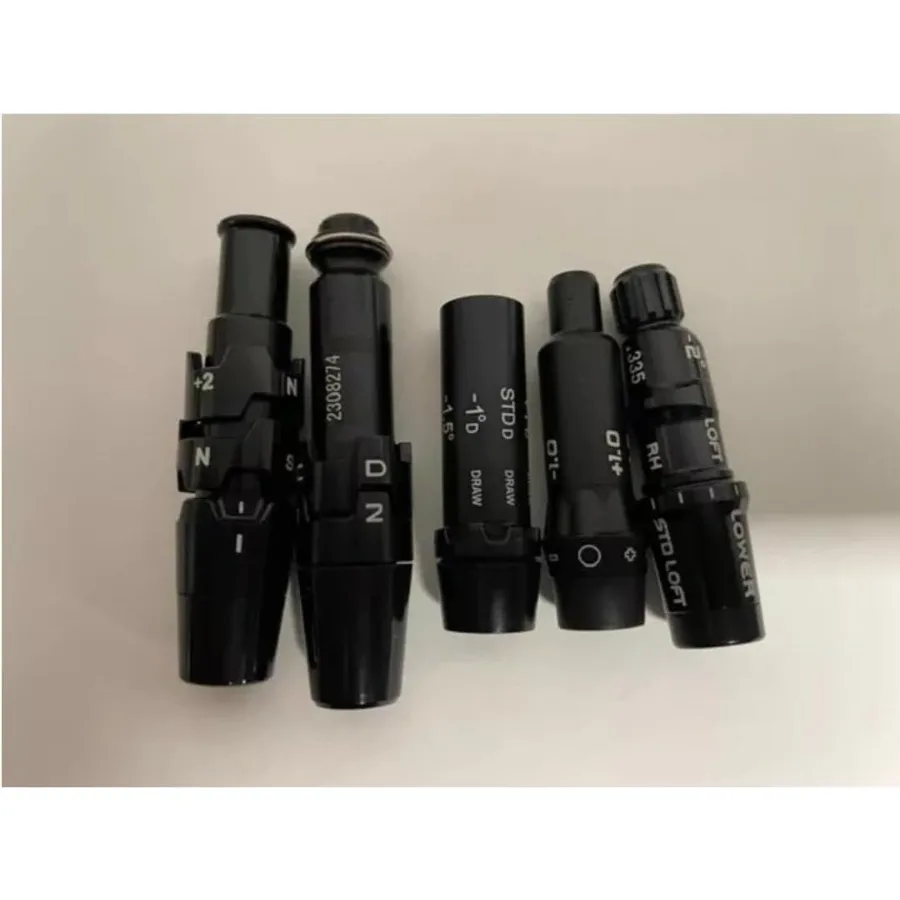 عمود UST Mamiya Helium Black Driver FW الجديد مع محول قبضة مثبت بعمود نادي الجولف القياسي وعالي الأداء لتعزيز #2