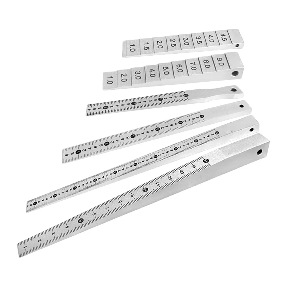 Welding Tools In Workshop - Chrome Plated Welding Gauge Measurement Tool