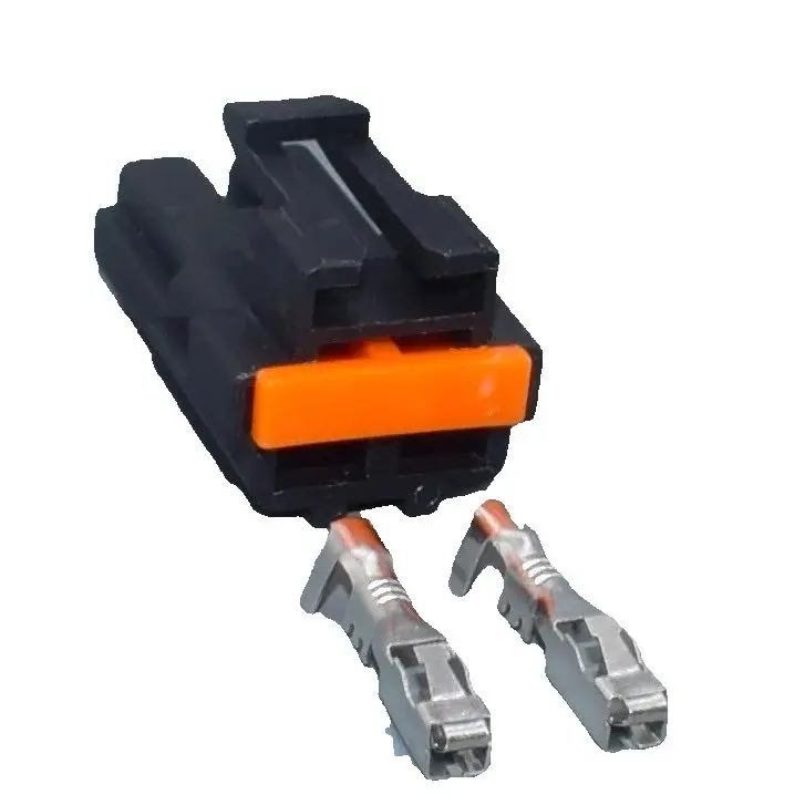 shhworldsea 2pin 2.8mm 2pin auto plastic unsealed connector plug cable wiring