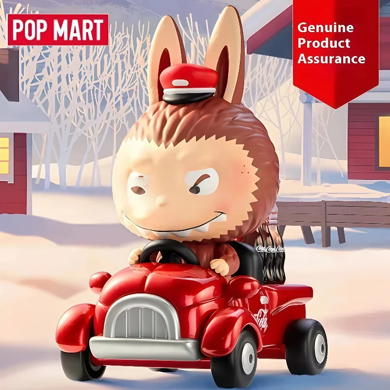 صندوق أعمى أصلي من سلسلة Pop Mart Labubu Happy - ديكورات عصرية لسطح المكتب ألعاب عصرية قابلة للجمع لهدايا مفاجئة
