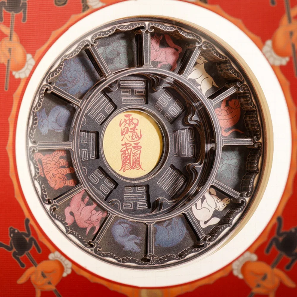 Комплект блокнота 3D всплывающий блокнот с резьбой по бумаге и штампами в журнале для ежедневного использования, запись воспоминаний