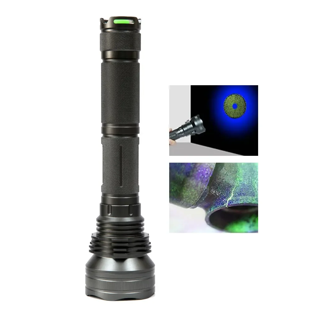 Industry Dye Penetrant Testing Light 3w Ultra Bright Handheld Black Light Torch 365nm UV NDT Lamp