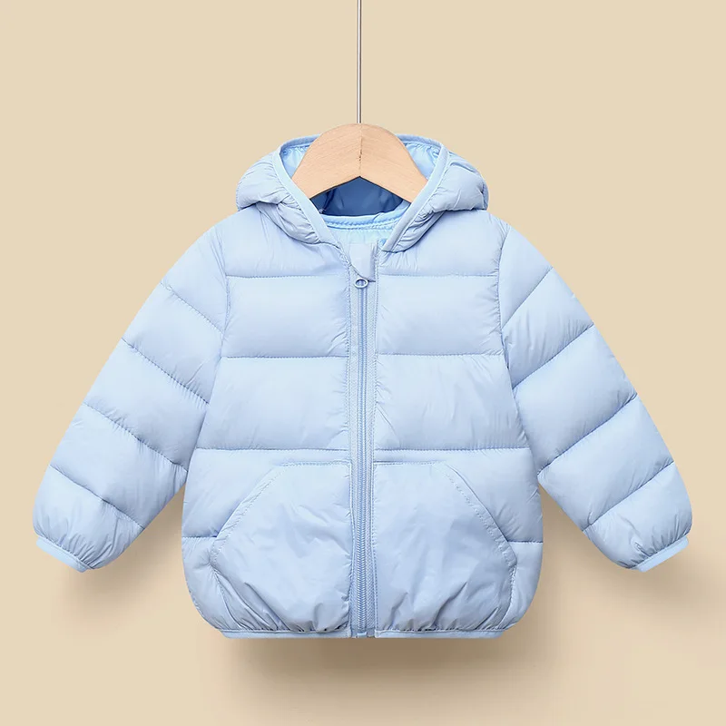 

Short Coat Cotton-padded Clothes Hooded Thin and Light Fashionable Winter Autumn Solid Down Cotton Soft Comfortable