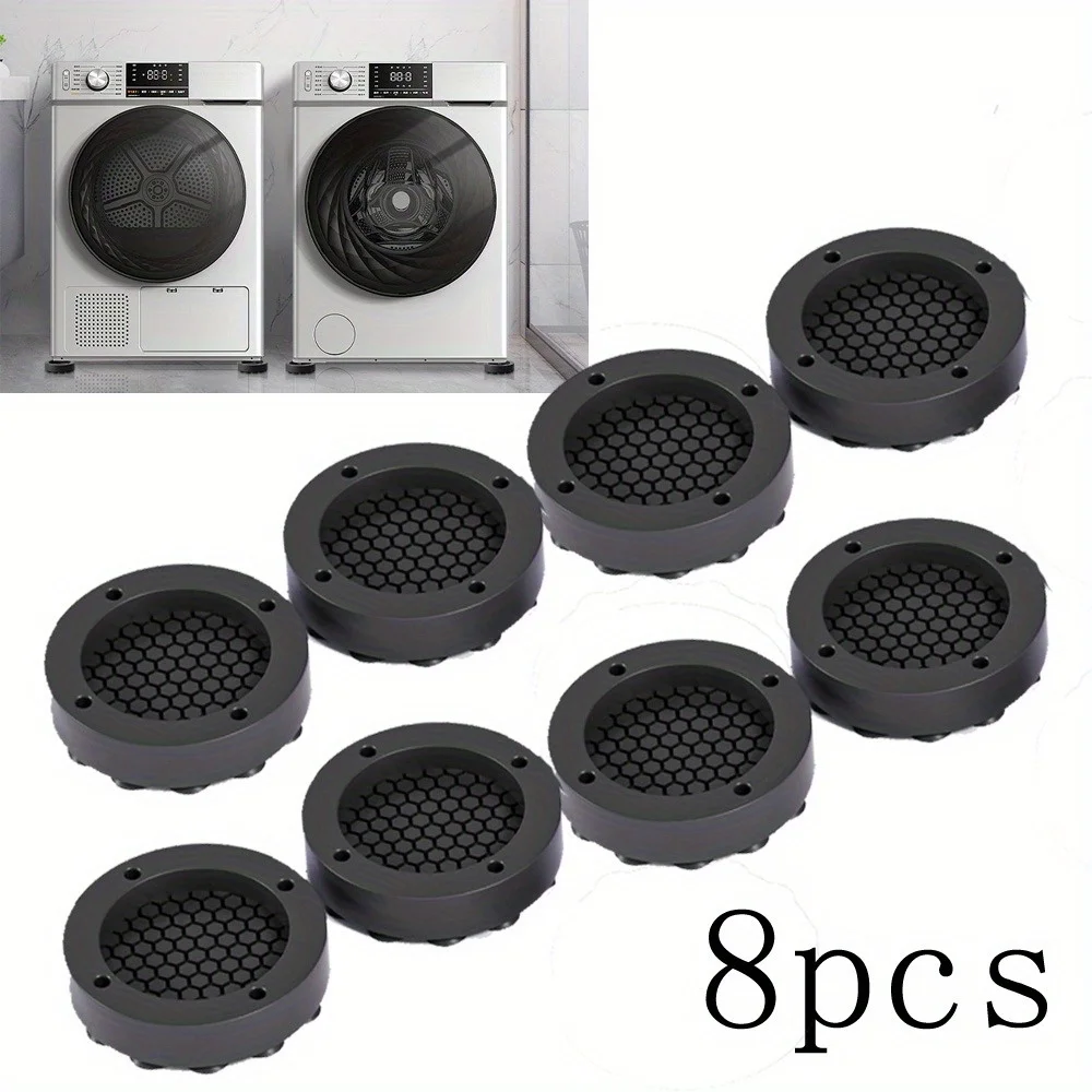 

8pcs sets Anti Vibration Pads Washing Machine Anti Vibration Washing Machine Support Anti Vibration Mat Washer Prevent